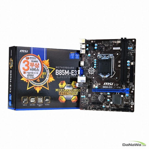 MSI B85M-E33 (중고)_이미지