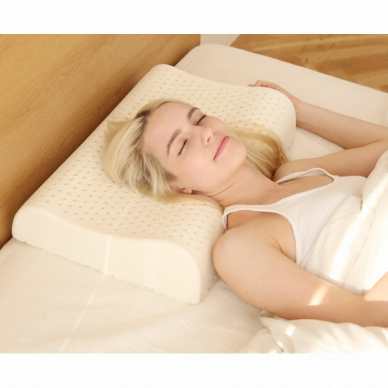 슬립스파 라텍스 베개 컨투어 (54x35x10.5cm)_이미지