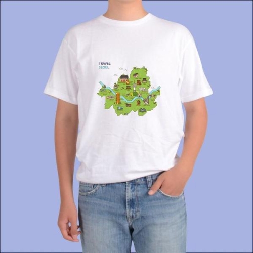 라일리 Rly 여름휴가 국내여행 관광지도 전국지도 반팔티 S10508713