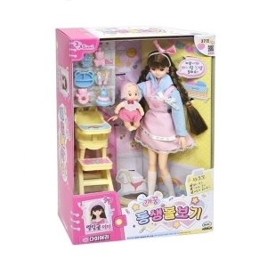 역할 놀이 인형 열일곱 미미 동생돌보기 WF017F2