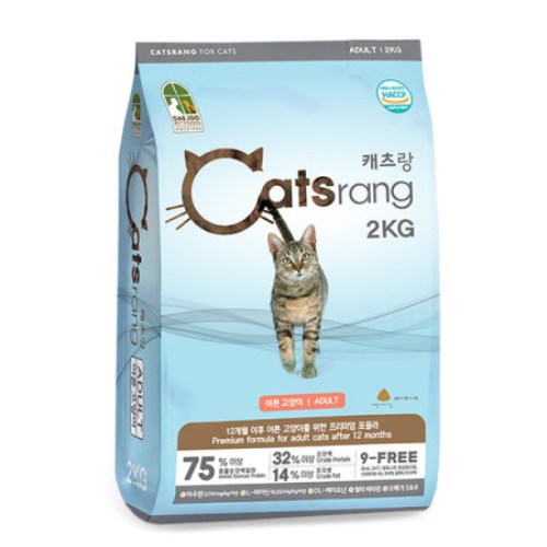 대주펫푸드 캐츠랑 어덜트 2kg (1개)