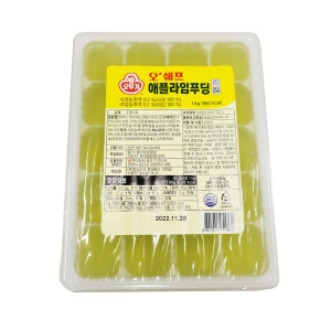 오쉐프 애플라임푸딩 1kg ice