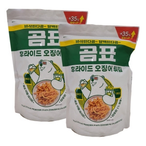 대한제분 곰표 후라이드 오징어튀김 200gx2 총400g 맛있는 간편 간식 안주 한국