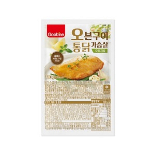 지앤건강생활 굽네 오븐에 구운 통 닭가슴살 오리지널110g (20개)
