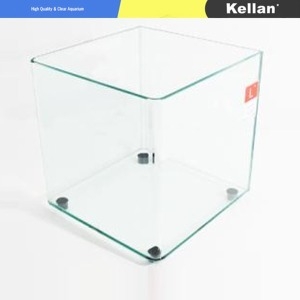 켈란 럭셔리 25 큐브 라운드 곡 어항 25x25x25cm/ 어항/열대어/누드/예쁜어항/금붕어/수족관/1자/미니_이미지