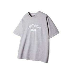 피그먼트 후브스 워싱 그래픽 반팔티 시멘트 반팔 티셔츠 데일리633885