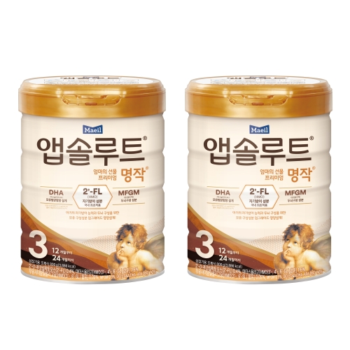 매일유업 앱솔루트 명작 2FL 3단계 800g (2개)_이미지