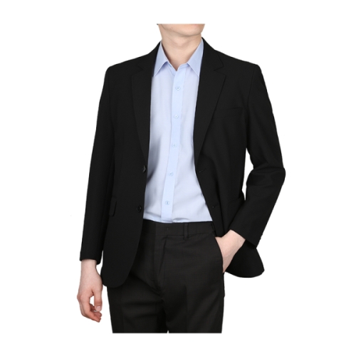 리빌모아 백화점용 국산여름 캐주얼 정장 콤비 자켓 SB-COS-LV63-스판블랙_이미지
