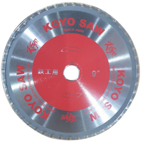코요 9인치 철공용 원형톱날 STEEL-230
