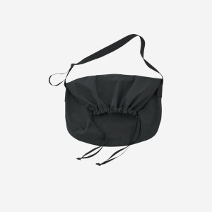유니클로 U 드로우스트링 숄더백 블랙 Drawstring Shoulder Bag Black449179/456847/461841/4
