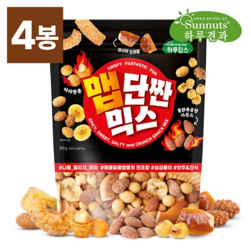 선명농수산 맵단짠믹스 300g (4개)_이미지