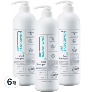 닥터방기원 쿨 샴푸 1000ml (6개)_이미지
