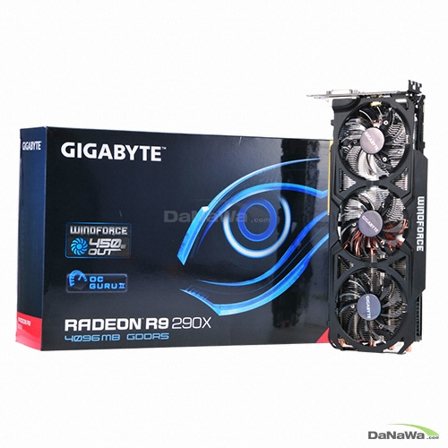 GIGABYTE 라데온 R9 290X UDV D5 4GB WINDFORCE METAL_이미지
