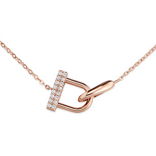 우림FMG 스톤헨지 14K U Lock 목걸이 H0118