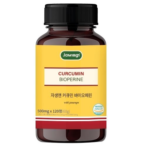 [불명] 자생앤 커큐민 바이오페린 120정 (1개)_이미지