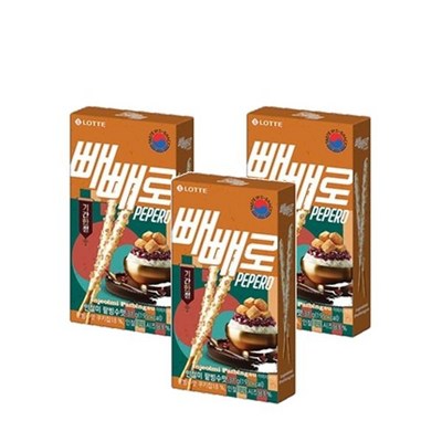 롯데제과 빼빼로 인절미 팥빙수맛 37g (7개)_이미지