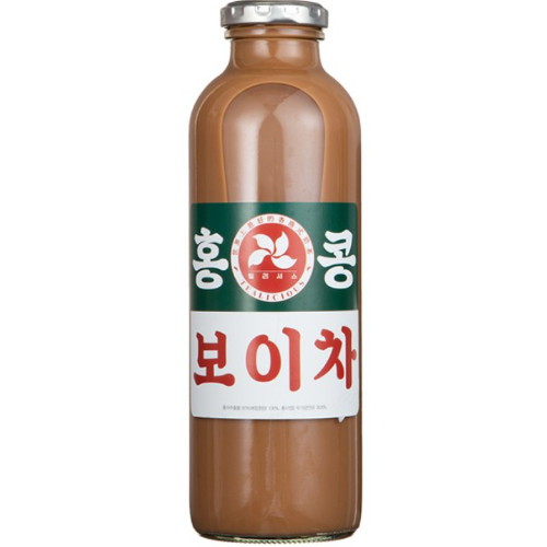 틸리셔스 홍콩 보이차 밀크티 500ml (6개)_이미지