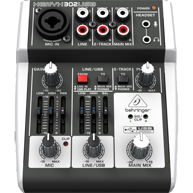 베링거 XENYX 302USB