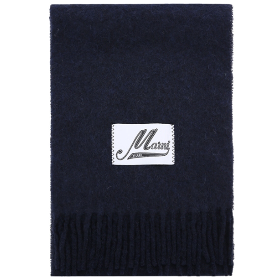 마르니 브러시드 로즈 스카프 SCMC0059Y0 UTW918 (00B99, 네이비)_이미지