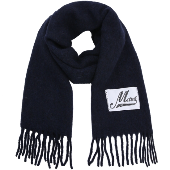 마르니 브러시드 로즈 스카프 SCMC0059Y0 UTW918 (00B99, 네이비)_이미지