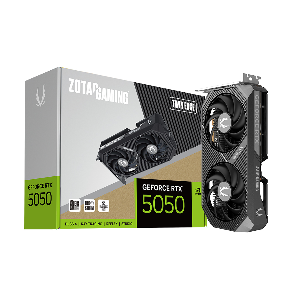 ZOTAC GAMING 지포스 RTX 5050 Twin Edge D6 8GB이미지입니다. 누르면 해당 게시물로 새창이동합니다.
