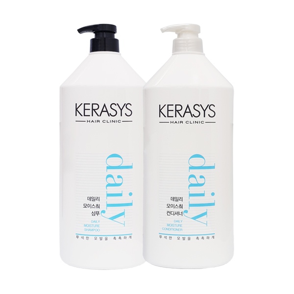  케라시스 데일리 모이스춰 샴푸 1500ml+컨디셔너 1500ml 2종세트
