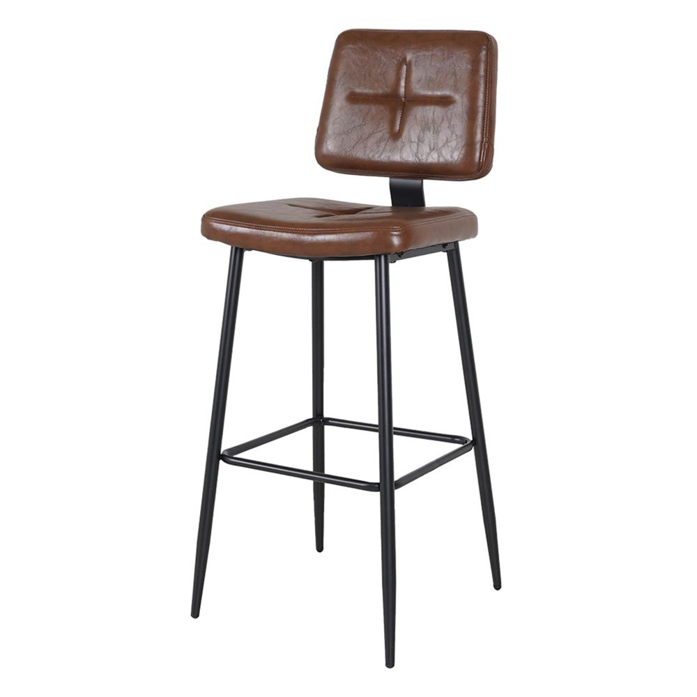 하이파가구  브릭 철제 홈바의자 WC-970[시트높이: 60cm]