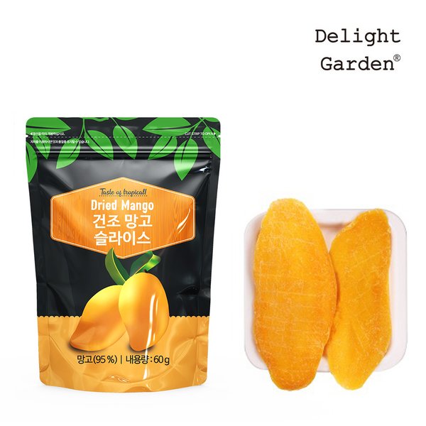 딜라잇가든 건조 망고 슬라이스 60g
