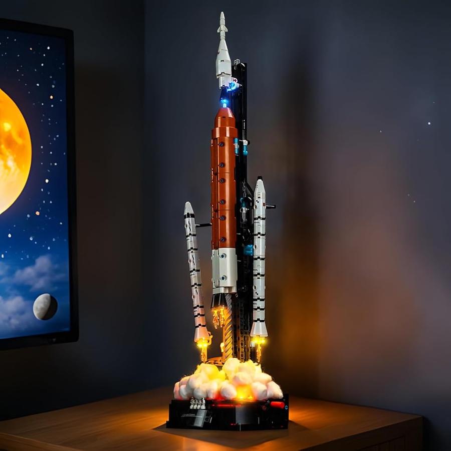 NASA Artemis 우주 발사 시스템 로켓 호환 조명