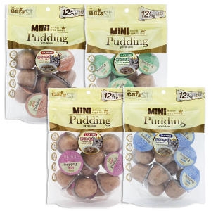 더캣츠 미니푸딩 참치&연어 300g (25g x 12p) (1개)_이미지