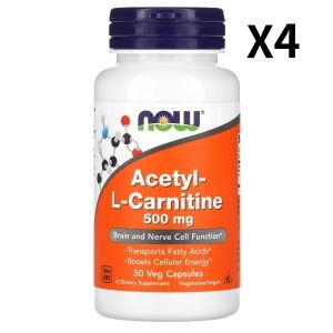 나우푸드 아세틸 L-카르니틴 500mg 100캡슐 (4개)_이미지