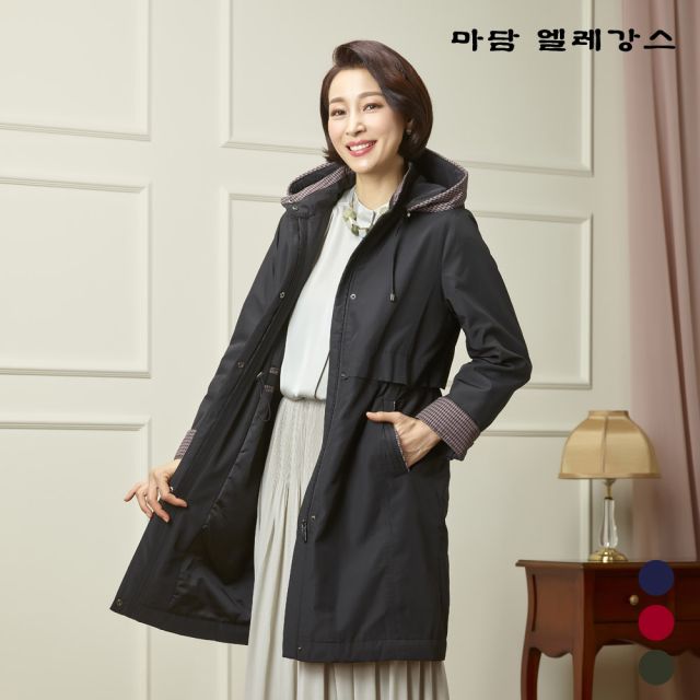 마담엘레강스 하노버 체크포인트 패딩 트렌치 K214BB01이미지입니다. 누르면 해당 게시물로 새창이동합니다.