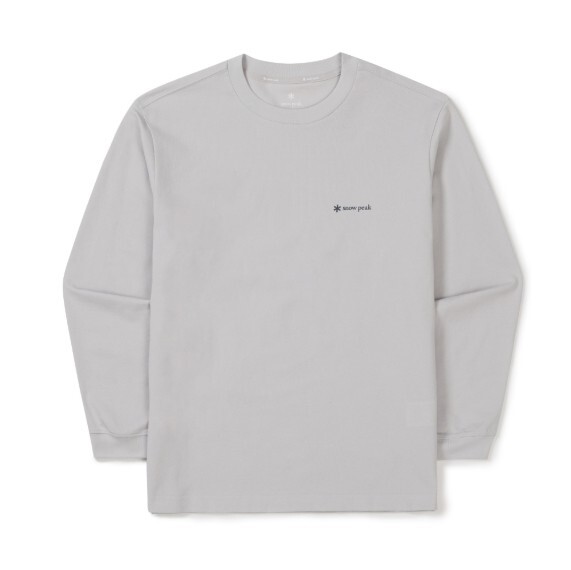 스노우피크 소로나 레터링 긴팔 티셔츠 S26SUFTL62IG