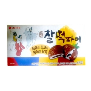 JW7EB7F1F 롯데 쿠키 1개 사무실 간식 찰떡파이 210g 찰떡초코 가 초코 아이 제과 스낵 맛있는 과자 들 회사