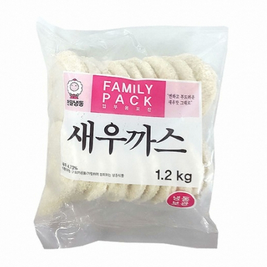 천일식품 새우까스 1.2kg (6개)_이미지