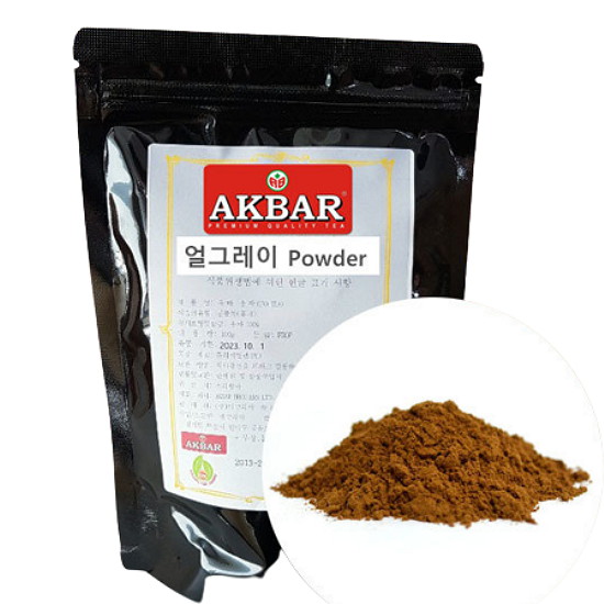 아크바 얼그레이 홍차 파우더 100g (1개)_이미지