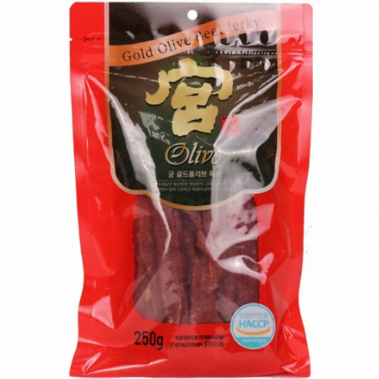 견우푸드 궁 골드 올리브 육포 250g (1개)