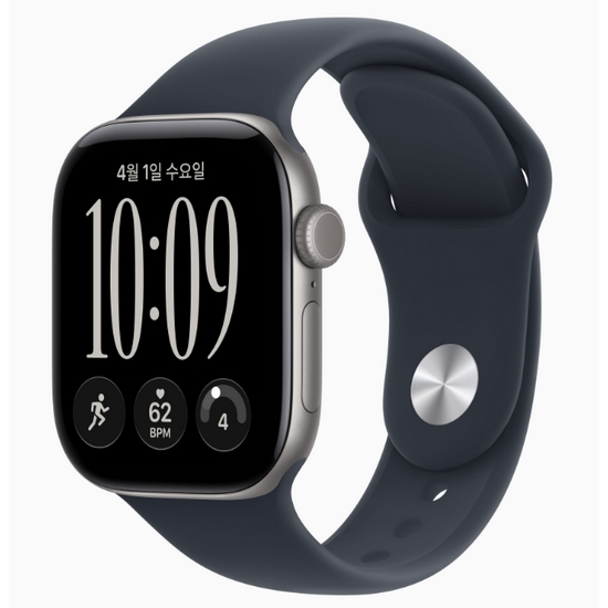 APPLE 워치 시리즈12 42mm Cellular 알루미늄 (스페이스그레이_스포츠밴드)_이미지