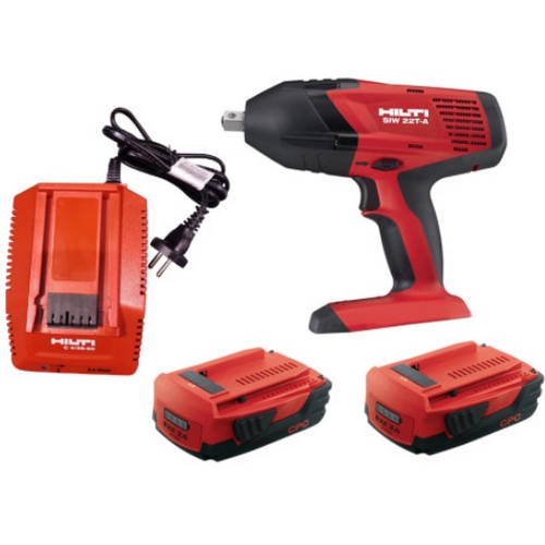 힐티 SIW 22T-A (2.6Ah, 배터리 2개)