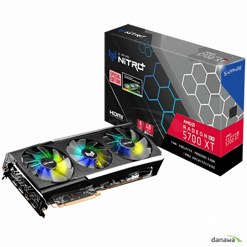 SAPPHIRE 라데온 RX 5700 XT NITRO+ Special Edition OC D6 8GB Tri-X