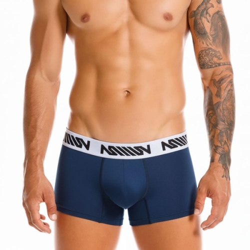 문도유니코 M2W Core Short Boxer Dark Blue 7인치 8022-28