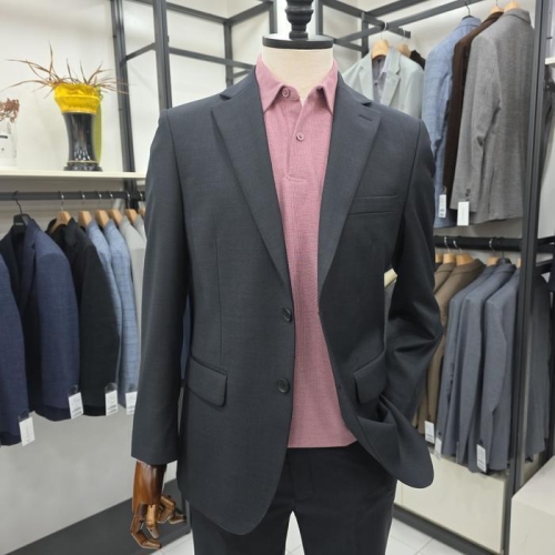 트레몰로 남자 울혼방 봄여름용 차콜 면접정장TGBGA5S35C43105 46771639