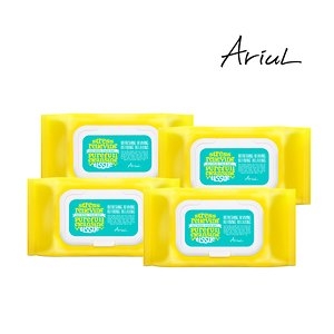 뷰티팩토리 아리얼 스트레스 릴리빙 클렌징 티슈 80매 (4팩)_이미지