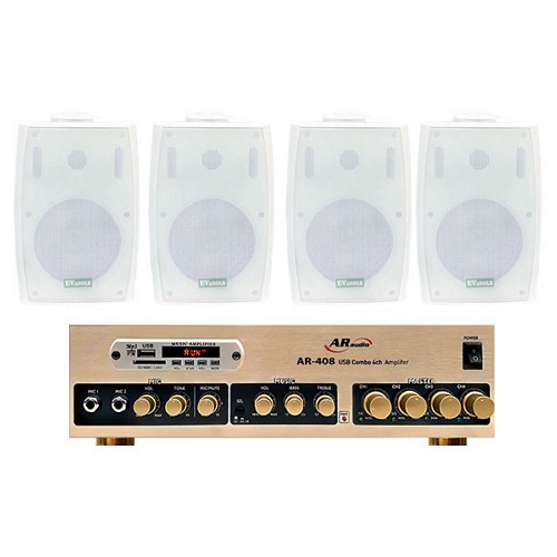 AR오디오 AR-408 + E-405 (스피커, 2조)_이미지