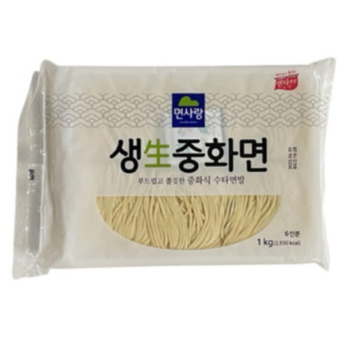 면사랑 생중화면 1kg (2개)_이미지