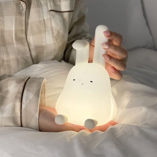 레나에너지 LED 바니 토끼 실리콘 무드등_이미지
