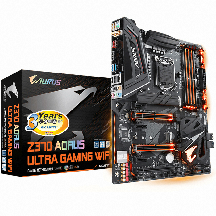 GIGABYTE <b>Z370</b> AORUS Ultra Gaming WiFi 피씨디렉트