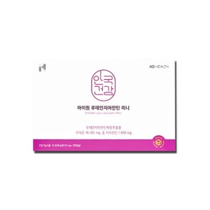  안국건강 아이원 루테인 지아잔틴 미니 90.91mg 180캡슐 [1개]