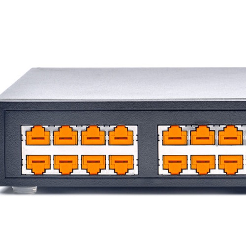 컴엑스아이 스마트키퍼 NL03P1 랜 포트락 (오렌지, 12개)