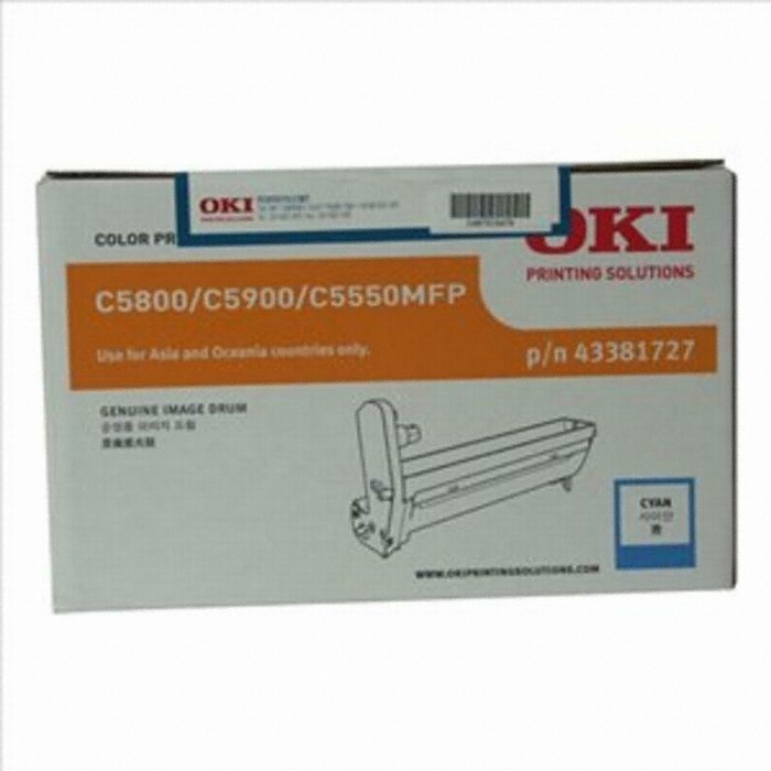 OKI 정품 C5800 C5900 (43381725) 노랑 드럼_이미지